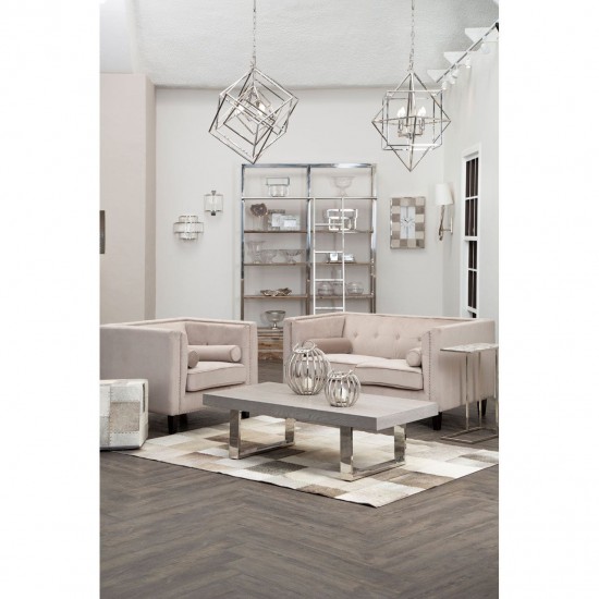 Milan Grey Elm Coffee Table