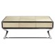 Soho Blond Cow Hide Coffee Table 