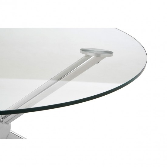 Gatsby Silver Finish Coffee Table 