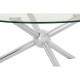 Gatsby Silver Finish Coffee Table 
