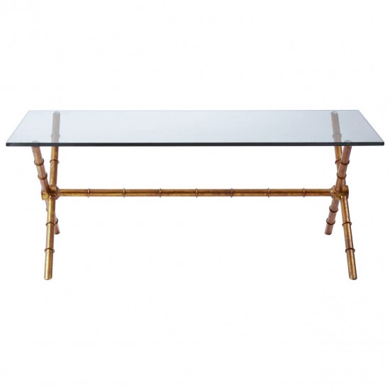 Knot Antique Gold Coffee Table 