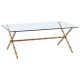 Knot Antique Gold Coffee Table 