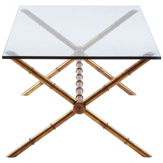 Knot Antique Gold Coffee Table 