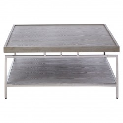 Hawkins Ash and Silver Coffee Table 