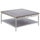 Hawkins Ash and Silver Coffee Table 