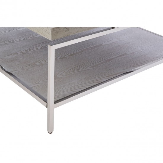 Hawkins Ash and Silver Coffee Table 