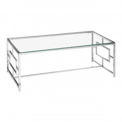 Stratus Chrome Finish Rectangle Base CoffeeTable