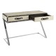Soho Blond Cow Hide Console Table