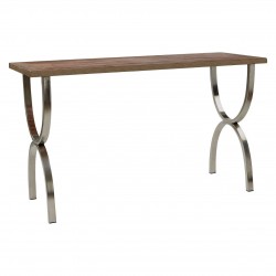 Hoboken Wood And Steel Console Table 