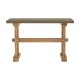 Tuscany Wood And Grey Console Table