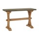 Tuscany Wood And Grey Console Table