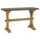 Tuscany Wood And Grey Console Table