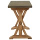Tuscany Wood And Grey Console Table