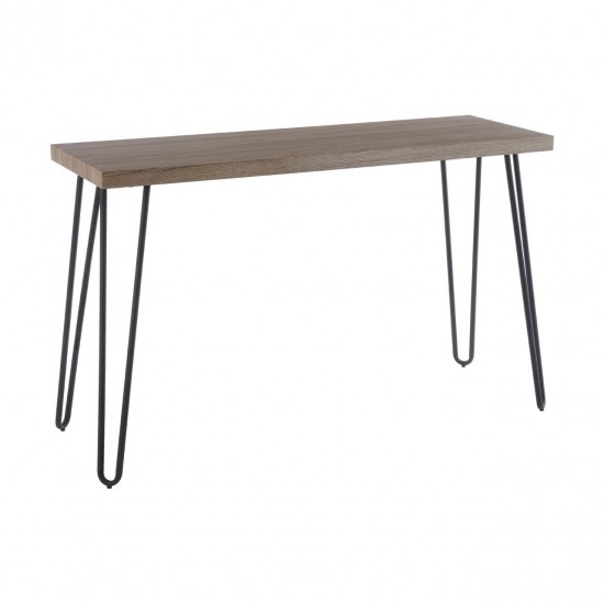 Harlem Wood And Iron Console Table 