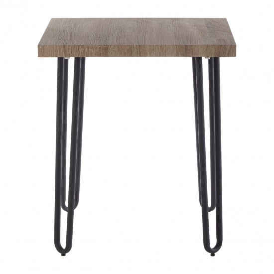 Harlem Wood And Iron Side Table 