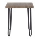 Harlem Wood And Iron Side Table 