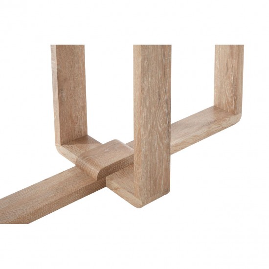 Tribeca Glass And Wood Console Table 