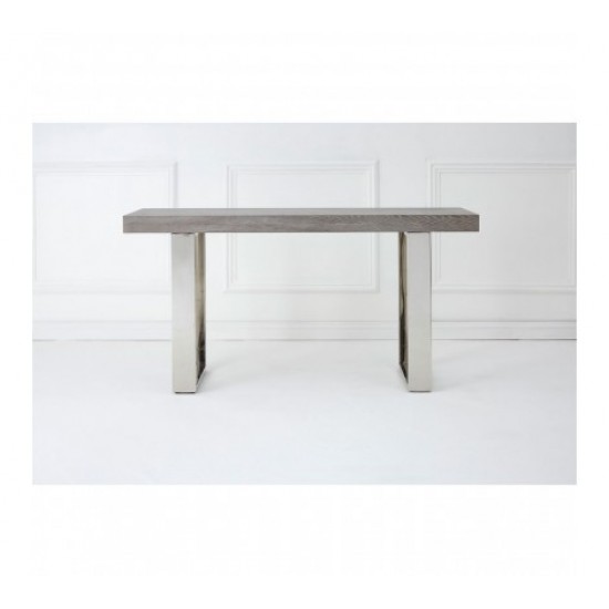 Milan Grey Elm Console Table