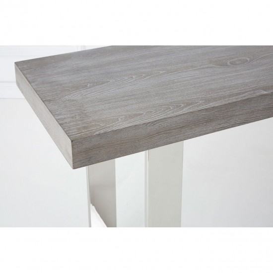 Milan Grey Elm Console Table