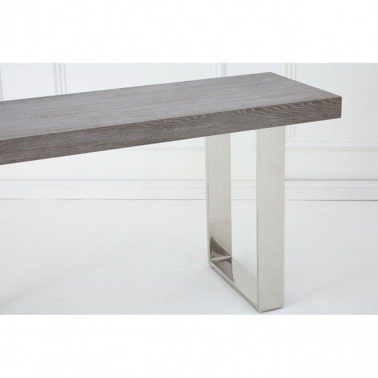 Milan Grey Elm Console Table