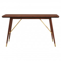 Rogano Walnut Console Table 