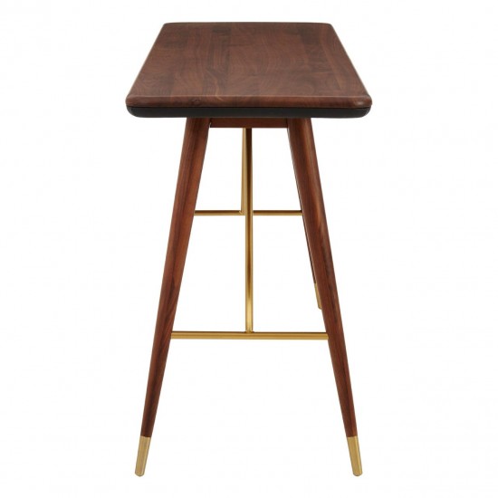 Rogano Walnut Console Table 