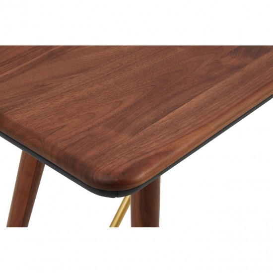 Rogano Walnut Console Table 