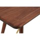 Rogano Walnut Console Table 