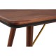 Rogano Walnut Console Table 