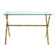 Knot Antique Gold Console Table 