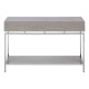 Hawkins Ash and Silver Console Table 