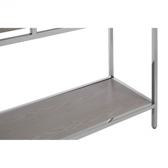 Hawkins Ash and Silver Console Table 