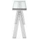 Albany Chrome And Glass Console Table 