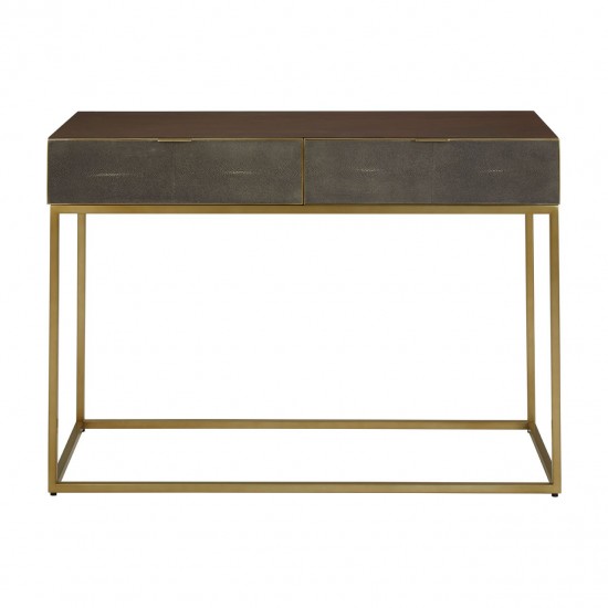 Brompton Shagreen Console Table 