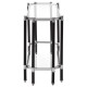 Earl Chrome And Black Console Table 