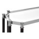 Earl Chrome And Black Console Table 