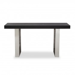 Milan Black Elm Console Table 