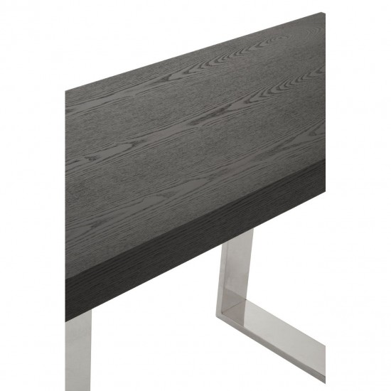Milan Black Elm Console Table 