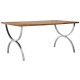 Hoboken Wood And Steel Dining Table 