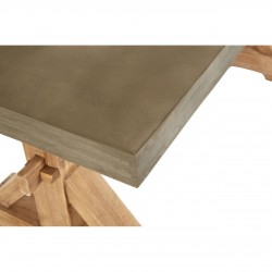 Tuscany Wood And Grey Dining Table