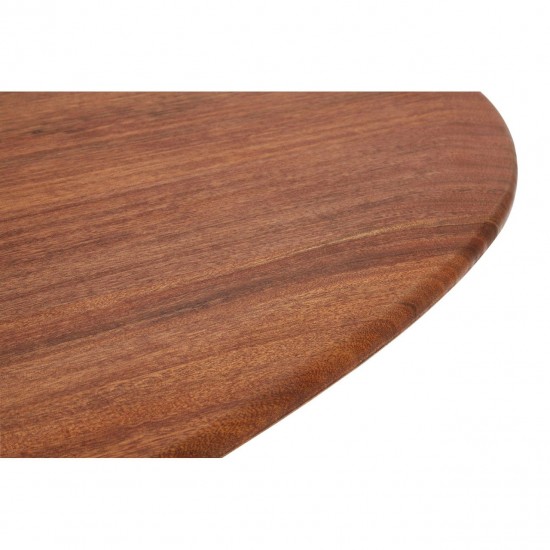 Rogano Industrial Walnut Dining Table 