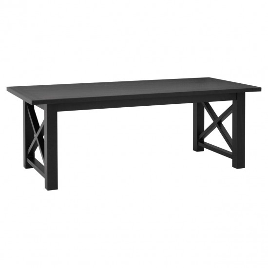Tuscany Black Oak Dining Table 