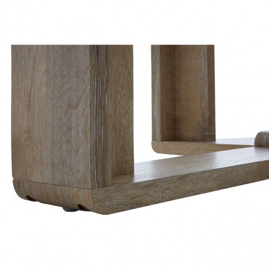 Tribeca Glass And Wood Dining Table 