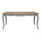 Tuscany Grey And Brown Wood Dining Table