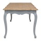 Tuscany Grey And Brown Wood Dining Table
