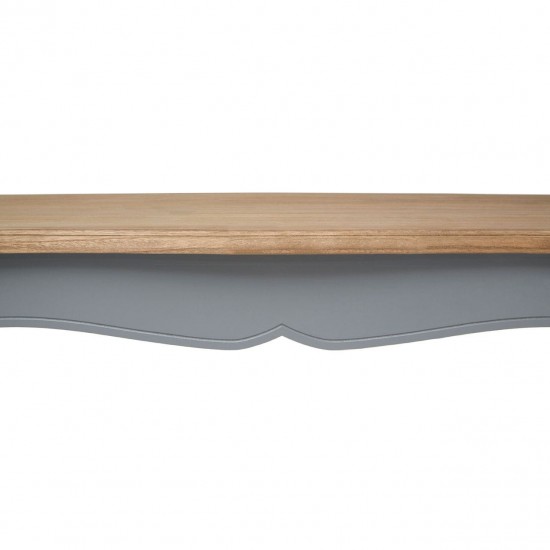 Tuscany Grey And Brown Wood Dining Table