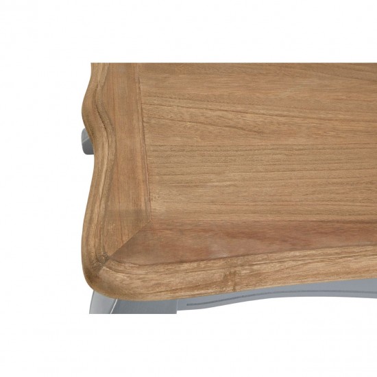 Tuscany Grey And Brown Wood Dining Table