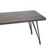 Norse Grey Wood And Black Dining Table 
