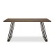 Anton 2 Wood And Iron Dining Table 