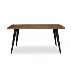 Anton 1 Wood And Black Dining Table 